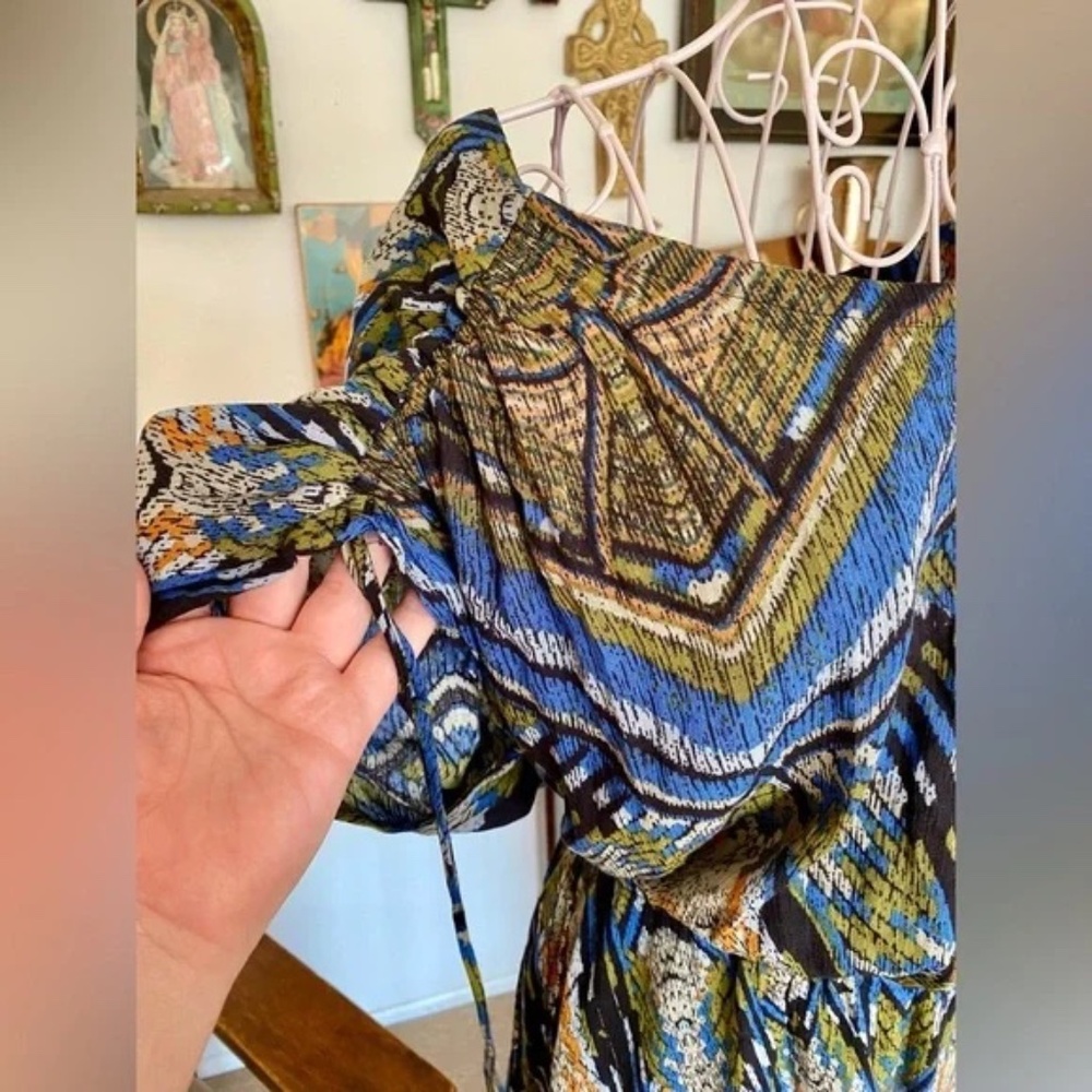 Free People Multicolor Patterned Romper - Picture 9 of 15
